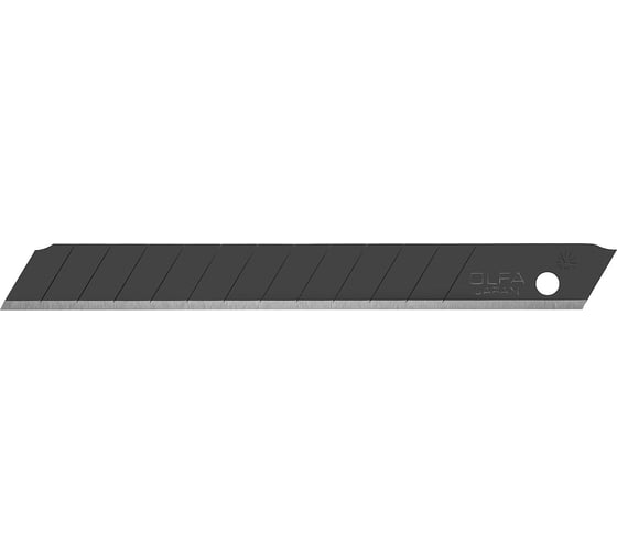 Сегментированные лезвия OLFA Excel Black 9х80х0.38 мм 50 шт. OL-ABB-50B 1