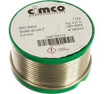 Припой бессвинцовый мягкий (2 мм;250 гр) CIMCO 15 0174