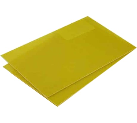 Стеклотекстолит стэф толщина 1.0 мм, 100x100 мм, комплект 2 шт Holzer Flexo STEF1