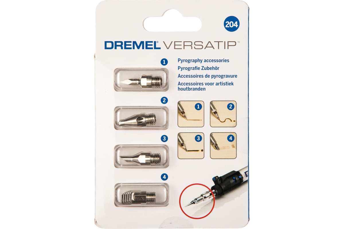 Набор насадок для газового паяльника Dremel 26150204JA - выгодная цена ...