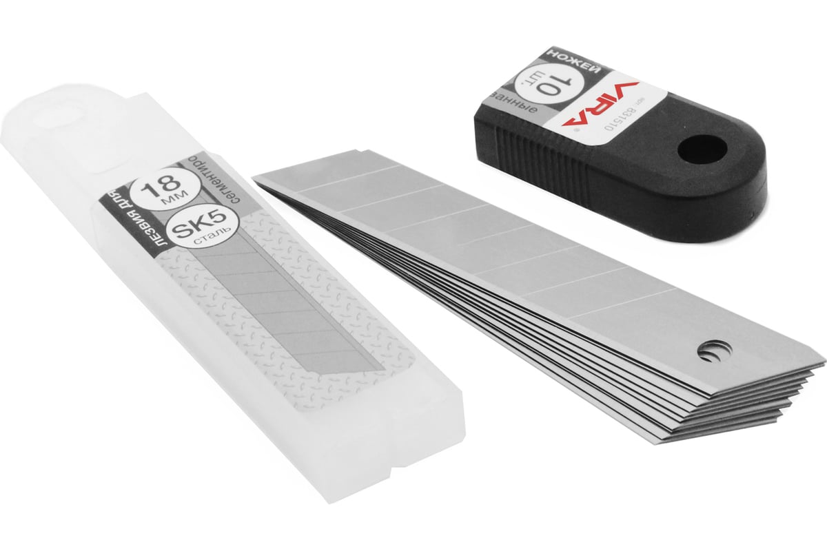  лезвия для ножей VIRA SK5, 18мм 10шт 831510 - выгодная цена .