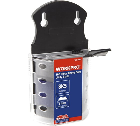 Набор из 100 лезвий WORKPRO 61 мм SK5 W013005