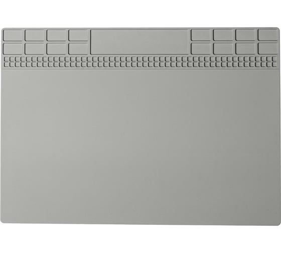 Термостойкий коврик для пайки и ремонта T613 (350x250 мм, серый) QUICKO QTST613 1