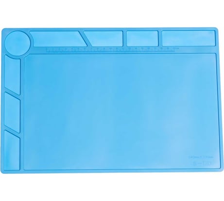 Термостойкий коврик для пайки и ремонта S120 (340x230 мм) QUICKO QTS120