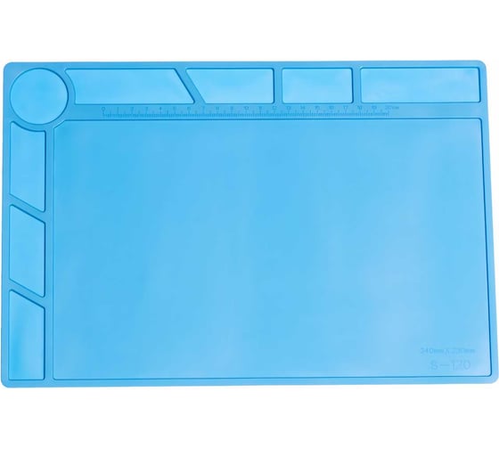 Термостойкий коврик для пайки и ремонта S120 (340x230 мм) QUICKO QTS120 1