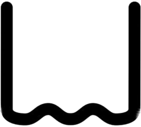 Скоба широкая (100 шт; 0.8 мм) для ремонта пластика RedHotDot ST08005