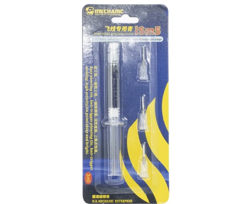 Специальная паяльная паста для перемычек JUMP (3 мл) Mechanic iSm5