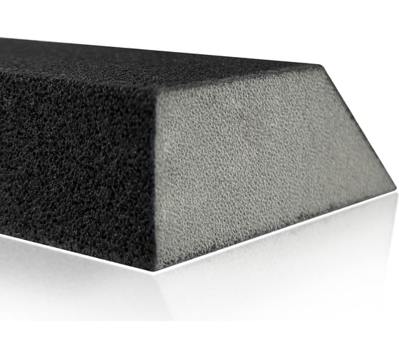 Губка абразивная шлифовальная 100x68x42x26 мм, P240 vertextools 100-68-240