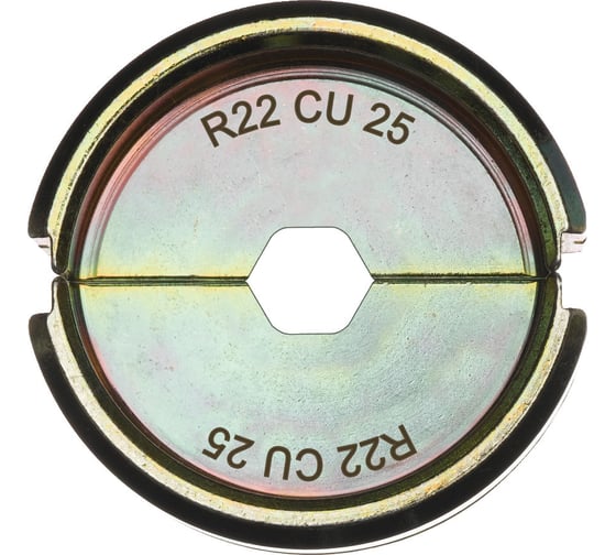 Матрица R22 Cu 25 Milwaukee 4932451756 1