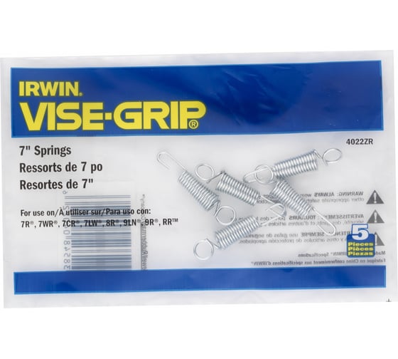 Пружина для пассатижей с фиксатором Irwin 5шт. 4022ZR