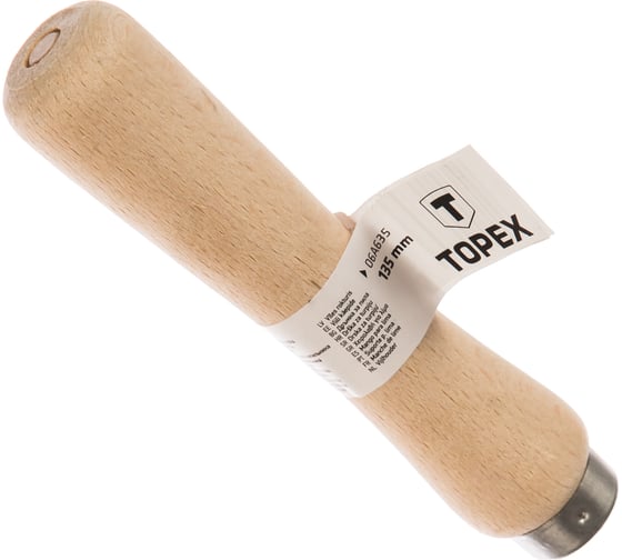 Рукоятка деревянная 13.5 см для напильника TOPEX 06A635 1