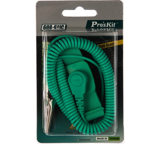 Браслет антистатический Pro'sKit 608-611C 00298915