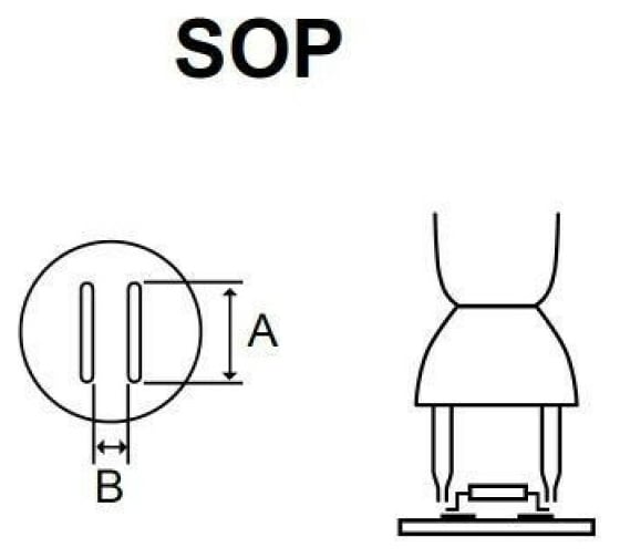 Насадка SOP (4.5х11.8 мм) для паяльной станции SS-989B Pro'sKit 9SS-900-H 00271485