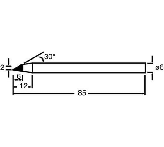 Жало для паяльников 5шт ProsKit SI-S120T-6BC 00160614 С00039810