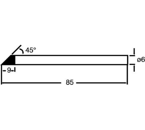 Жало паяльное SI-S120T-6C 5 шт ProsKit 00188601 С00039806