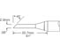 Наконечник (2.0х20.7 мм; миниволна удлиненная) для PS900 METCAL SCV-DRH420AR 1