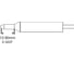 Наконечник (отверстие 1.31х2.65 мм) для MFR-H5 DCP-CNL5 1