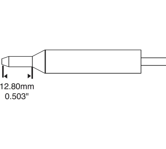 Наконечник (отверстие 1.31х2.65 мм) для MFR-H5 DFP-CNL5 1
