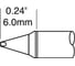 Картридж-наконечник (1.5х6.0 мм; клин) для СV/MX-HTD METCAL CVC-6CH0014P 1