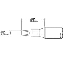 Картридж-наконечник (1.78х10.0 мм; клин) для СV/MX-HTD METCAL CVC-8CH0018L