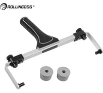 Бюгель, ручка для валика Adjustable Roller Frame 300-457 мм, диаметр заглушек 38 мм, 2 шт в комплекте, с резьбовым соединением Rollingdog 30106