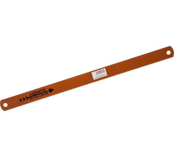 Полотно ножовочное 450x32x1,6 мм, 4 TPI, машинное HORTZ 41737