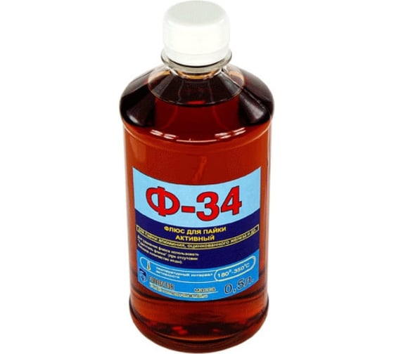 Флюс Ф-34А 0.5 л Connector F64A-500 1