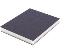 Губка абразивная, двусторонняя 20 шт, 120x100x12 мм, Medium P 280, белая VOLCA 54510761028