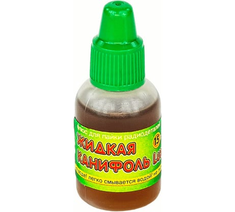 Жидкая канифоль Lux 15 мл Connector ZHKA-LUX15