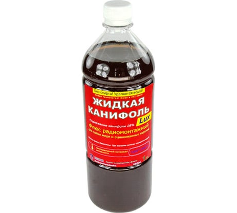 Жидкая канифоль Lux 1 л. Connector ZHKA-LX1000
