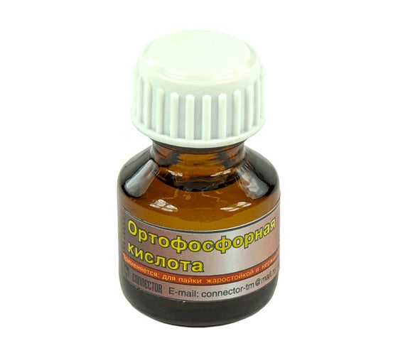Кислота ортофосфорная 10 мл Connector KIOR-G10 1