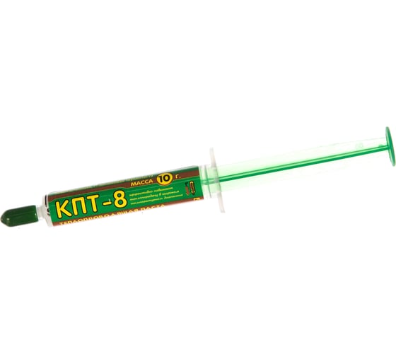Термопаста КПТ-8 10 г Connector КПТ-8 -10гр - выгодная цена, отзывы ...