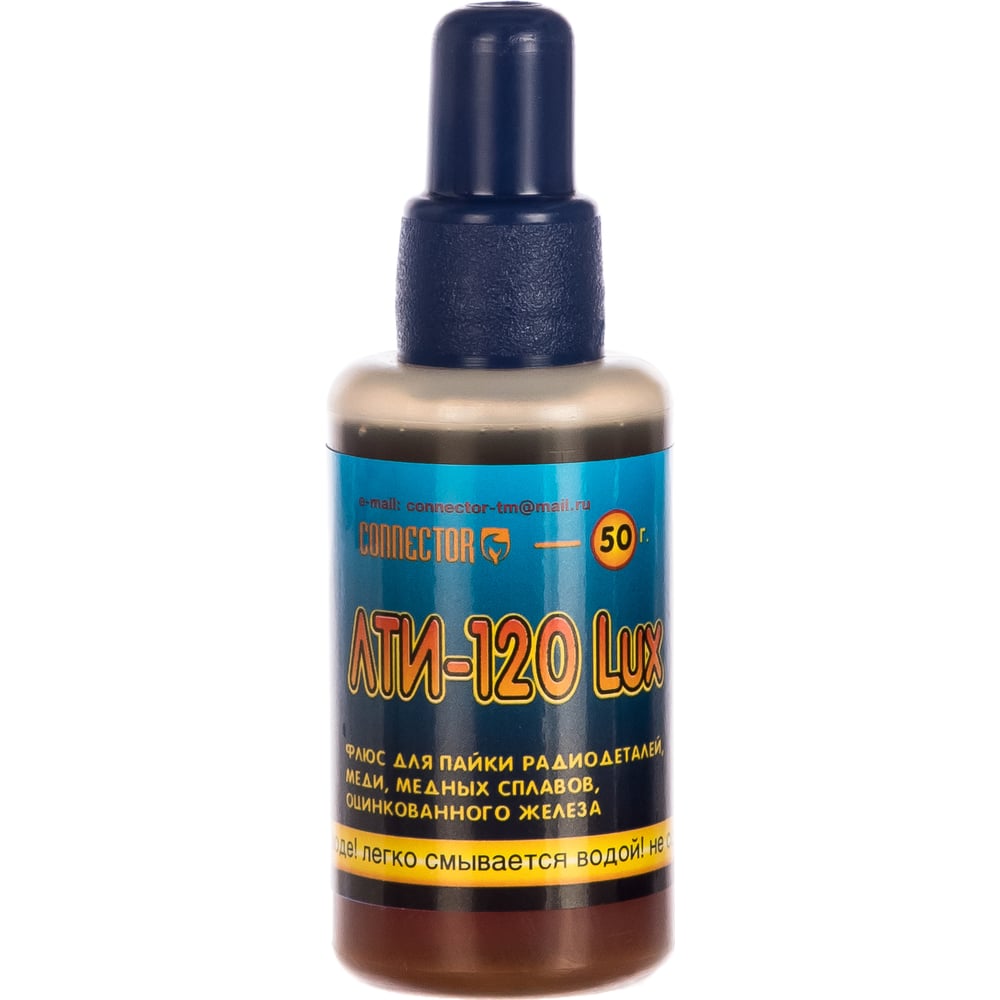 Флюс ЛТИ-120 Lux 50 мл Connector LTI-120LUX-50 - выгодная цена, отзывы ...