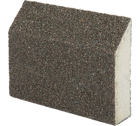 Губка для шлифования (120х90х25 мм; P40; трапеция; мягкая) MATRIX 75727
