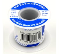 Припой Pro'sKit 1,0мм 0,1кг Sn63/Pb37 (флюс RA) 8PK-033E С00040364