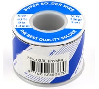 Припой Pro'sKit 1,2мм 0,25кг Sn63/Pb37 (флюс RA) 8PK-033L С00040369