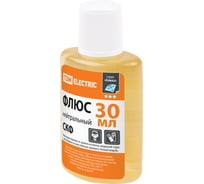 Флюс TDM ELECTRIC нейтральный СКФ, спирто-канифольный, 30 мл, дозатор, инд. упаковка, серия "Алмаз" SQ1025-1506