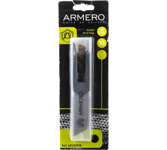 Лезвие сегментное (18 мм; 10 шт.) Armero AR12-018/А512/018