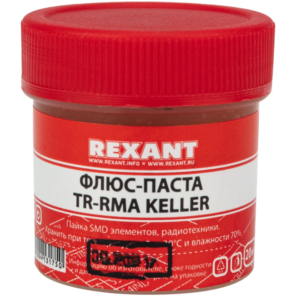 Флюс-паста TR-RMA KELLER 20 мл REXANT 09-3691 - выгодная цена, отзывы ...