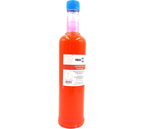 Цапон лак красный, 500 мл TECHHIM TH-TSAP-RD-500