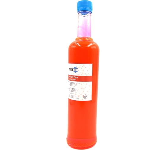 Цапон лак красный, 500 мл TECHHIM TH-TSAP-RD-500