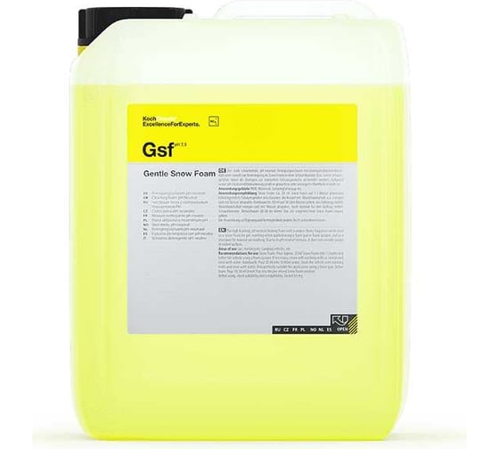 Чистящая пена Gentle Snow Foam 5 л, PH 7.5 Koch Chemie 383005 053859