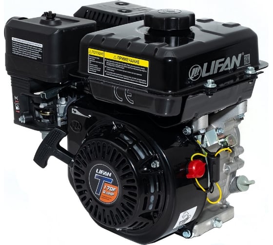 Двигатель 170F-T D20, 8 л.с. LIFAN 00-00001719