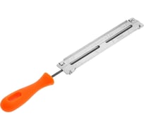 Набор для заточки цепей пил сталь ШХ15, шаг 1/4, паз 1.1-1.3 мм, 4.0 мм ТУНДРА 9378803