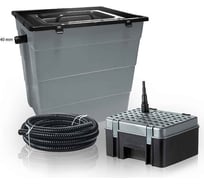 Фильтр проточный для прудов до 6 м³ в комплекте с насосом и УФ-лампой Heissner HLF6000-00