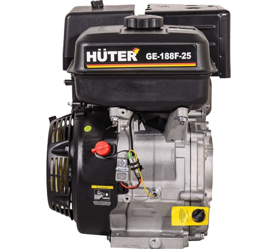 Двигатель бензиновый GE-188F-25 Huter 70/15/4