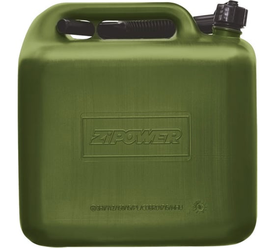 Канистра туристическая, для топлива 10 л Zipower PM4295