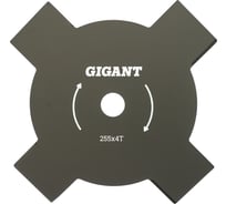 Диск (255 мм; 4T) для триммера Gigant G12-0420