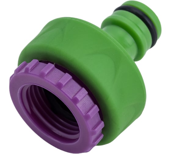 Адаптер внешний для шлангов 1/2"-3/4", пластик с резиновым покрытием 30/240 DON GAZON 096-5812 42323