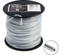 Леска для триммера сечение квадрат, металлический сердечник, армированная 3 мм, 50 м ТУНДРА 7547639